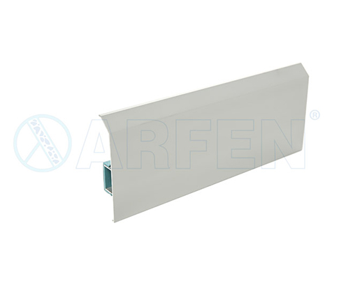 Фигурный ПВХ плинтус