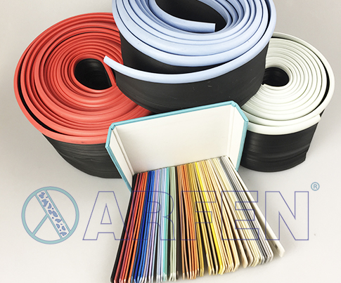 Эластичный плинтус (каннелюрный)